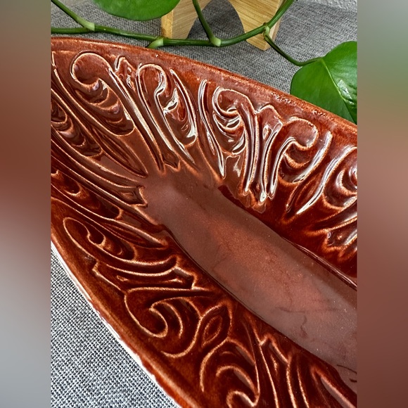 Classic Mid Century Console Bowl from Maurice of Calif. - Picture 2 of 9